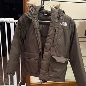 The North Face Kids Olive Puffer Jacket